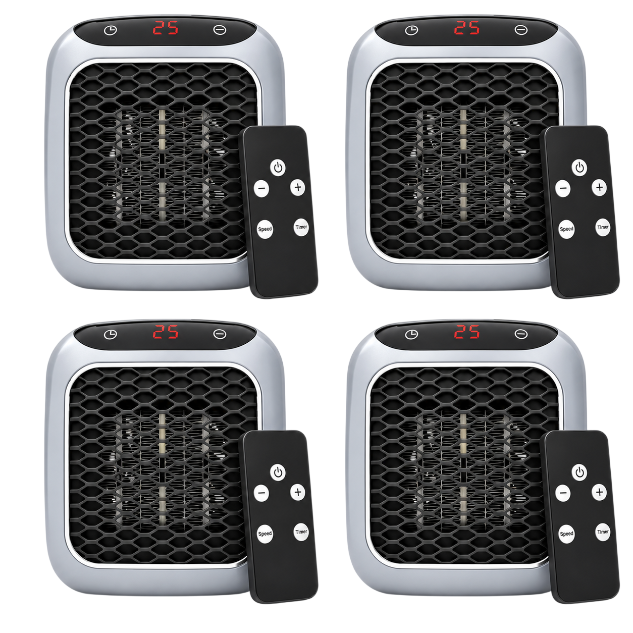4x RapidHeat Heaters — RapidHeat portable ceramic heater